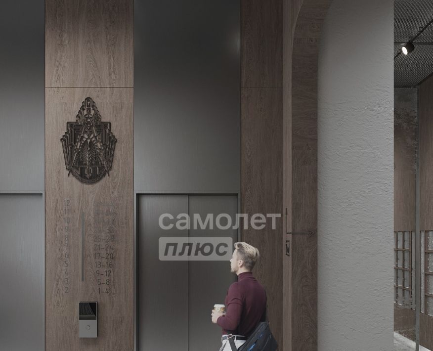 квартира г Липецк р-н Советский микрорайон Университетский ЖК «Архитектор» фото 16