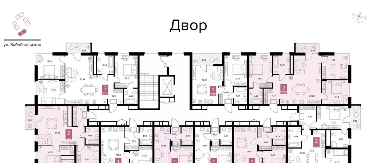 квартира г Рязань р-н Московский ул Забайкальская фото 4