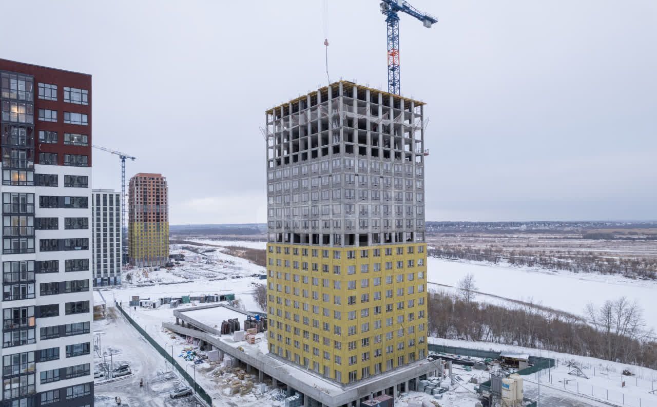 квартира г Тюмень р-н Калининский ул Краснооктябрьская 4а корп. 1 фото 20