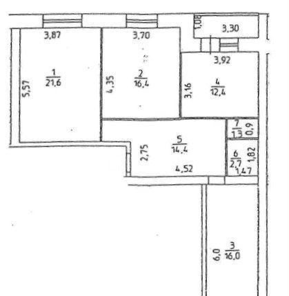 квартира р-н Горнозаводский г Горнозаводск ул Кирова 48 фото 1