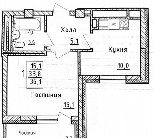 квартира р-н Кировский ул Менделеева 102 фото