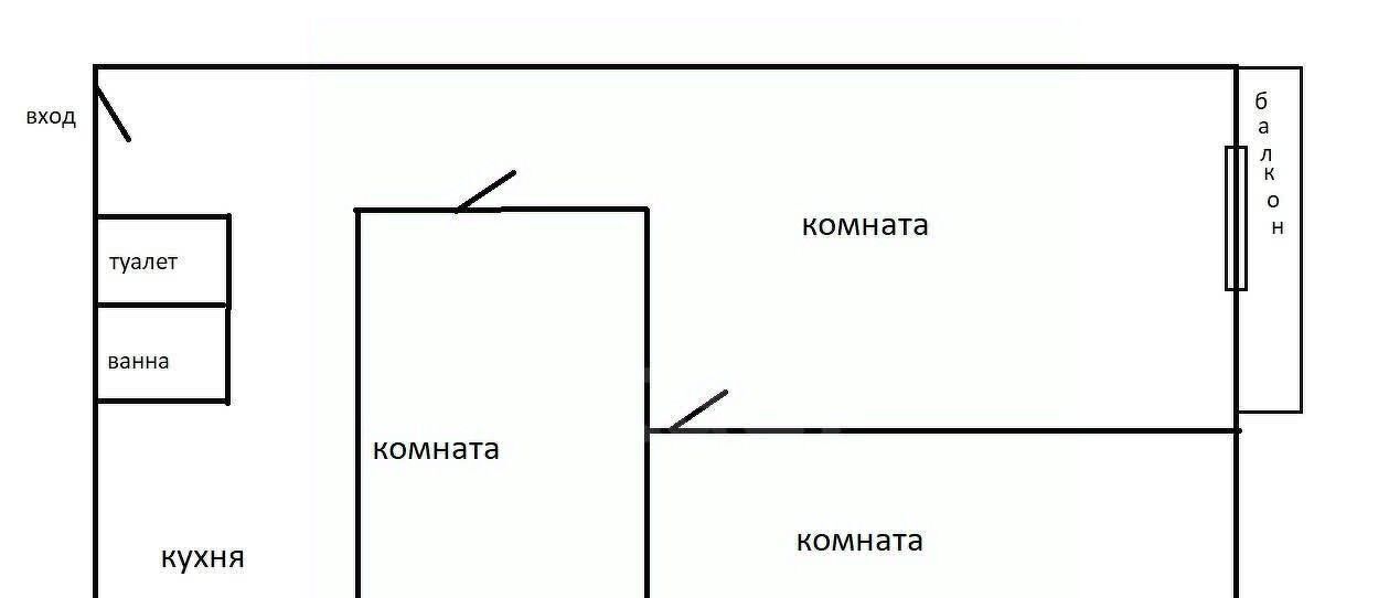 квартира г Владивосток р-н Первомайский ул 50 лет ВЛКСМ 23 фото 2