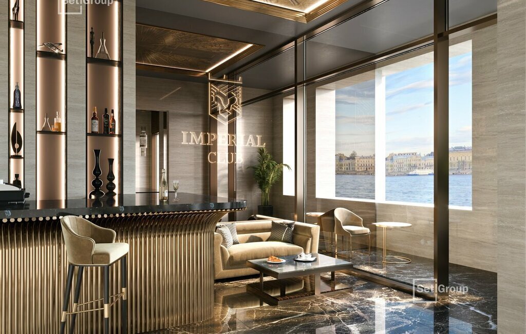 квартира г Санкт-Петербург ЖК Imperial Club Горный Институт, 23-я линия Васильевского острова, 2 фото 25