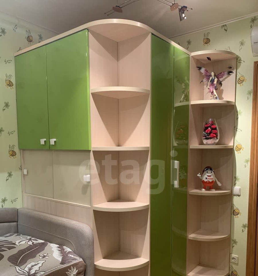 квартира г Кемерово р-н Заводский Южный м-н, Веры Волошиной, 41/1 фото 10