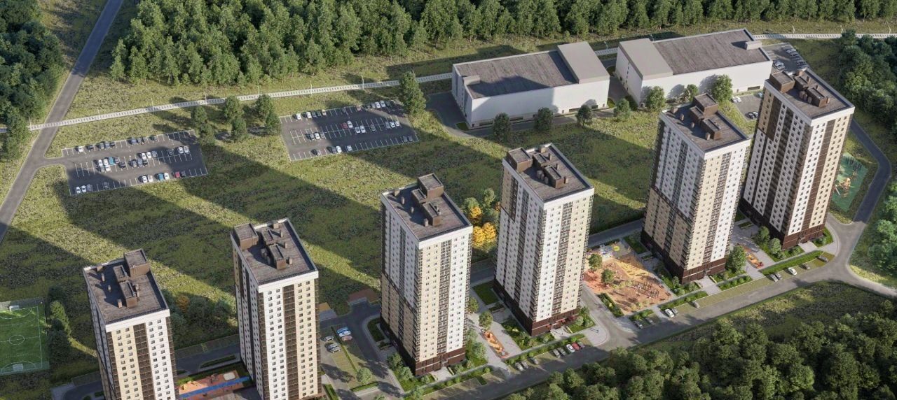 квартира г Тюмень р-н Ленинский ЖК Кватро фото 3