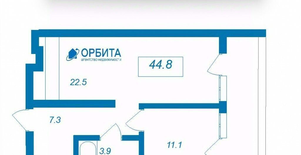квартира г Тюмень р-н Восточный ул Линейная 23 фото 17