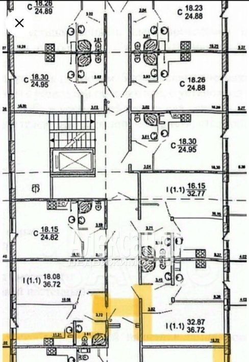 квартира р-н Всеволожский г Кудрово ул Центральная 50к/1 Улица Дыбенко, Заневское городское поселение фото 2