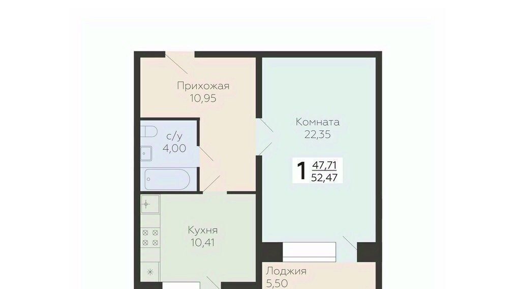 квартира г Самара п Мехзавод кв-л 3-й 8 Юнгородок фото 1