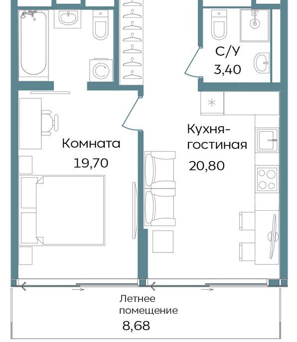 квартира г Саки TEMPO курортный кластер Темпо фото 1