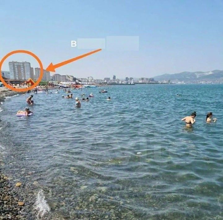 квартира г Новороссийск р-н Южный пр-кт Ленина 52а фото 17