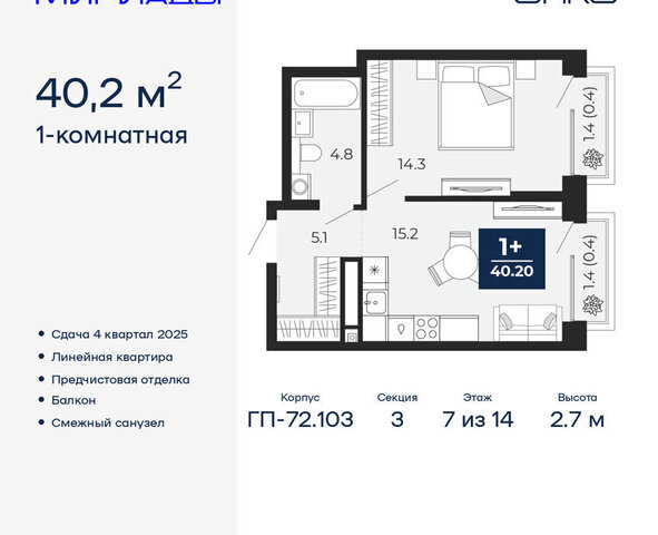 ЖК «Мириады» фото