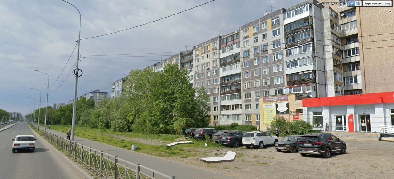 квартира г Архангельск р-н Ломоносовский округ пр-кт Ленинградский 23 фото 3