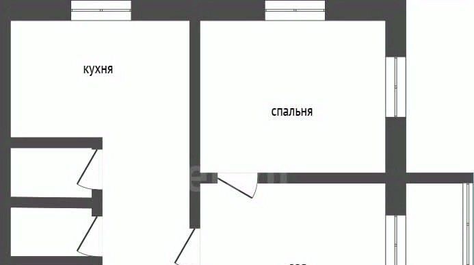 квартира г Прокопьевск р-н Центральный ул Баргузинская 125 фото 2