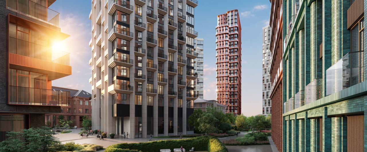 квартира г Москва метро Баррикадная Тишинский Бульвар жилой комплекс фото 4