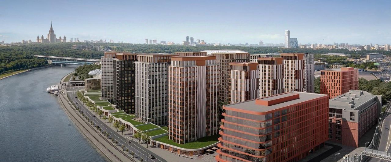 квартира г Москва метро Воробьевы горы ЖК Коллекция Лужники муниципальный округ Хамовники фото 15