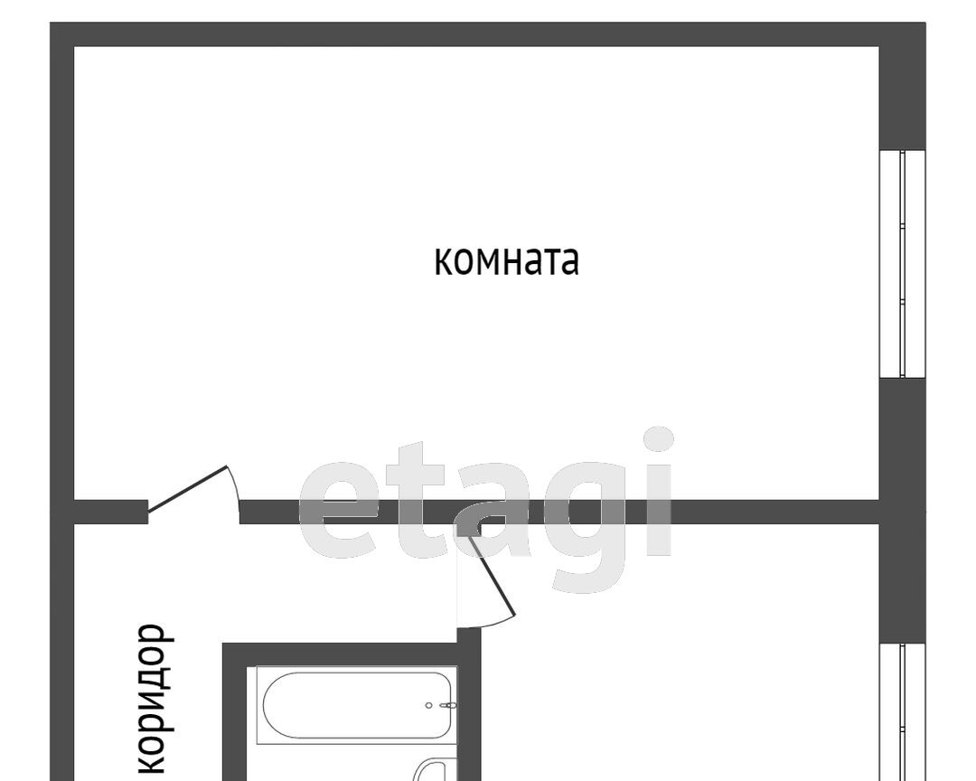 квартира г Прокопьевск р-н Рудничный ул 10-й микрорайон 16а Кузбасс, микрорайон фото 13