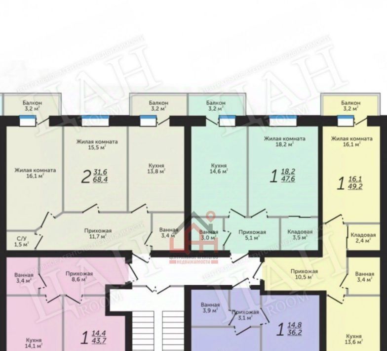 квартира г Ессентуки ул Никольская 25к/1 фото 3