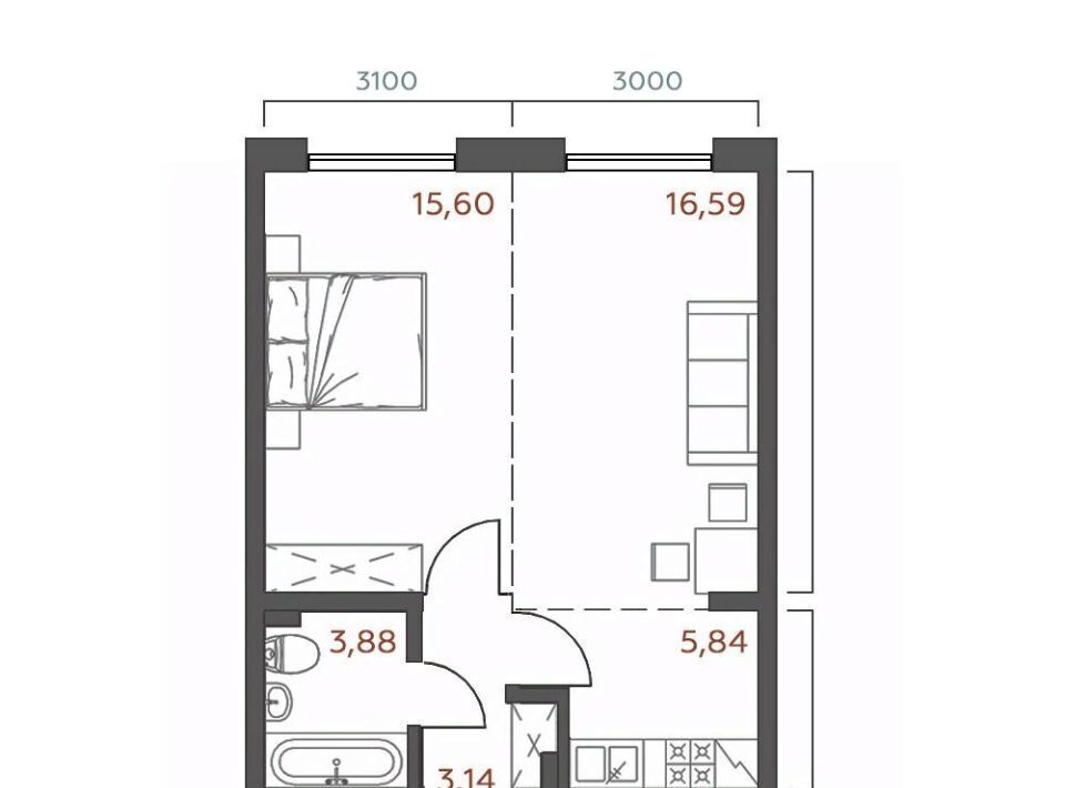 квартира г Иркутск р-н Октябрьский ул 6-я Советская 2 фото 1