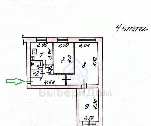квартира г Иваново р-н Ленинский ул Кавалерийская 50 фото 2