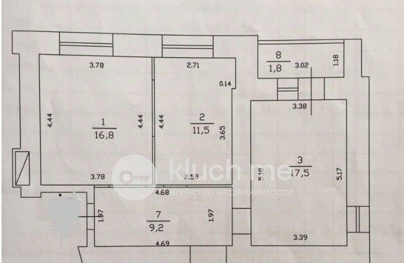квартира г Казань р-н Советский ул Даурская 22 Аметьево фото 2
