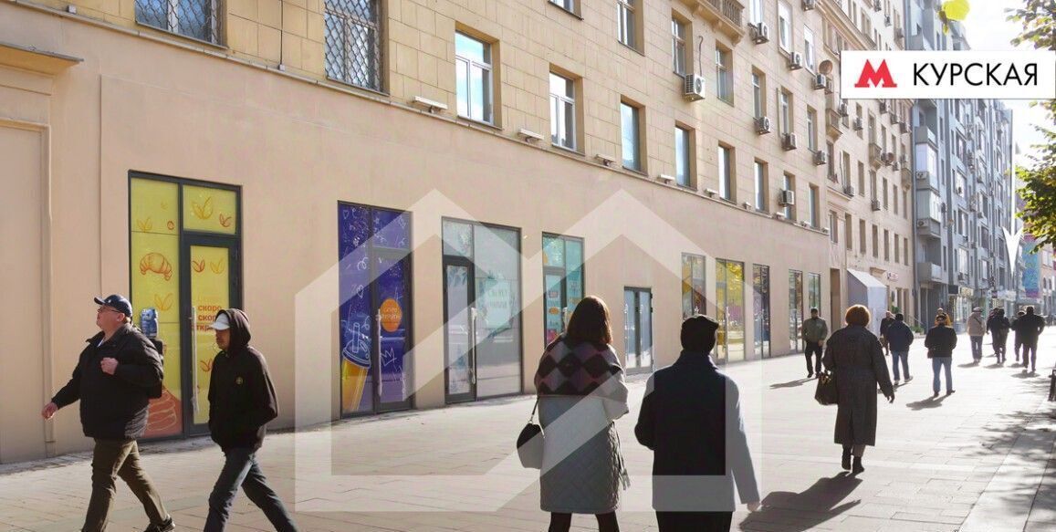 торговое помещение г Москва метро Курская ул Земляной Вал 25 фото 1