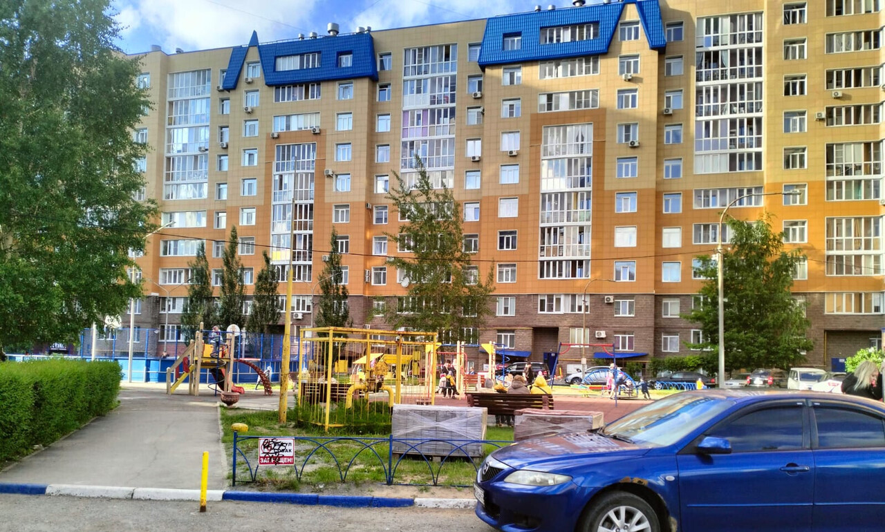 квартира г Омск мкр Омский Кристалл пр-кт Комарова 15/3 м-н фото 1