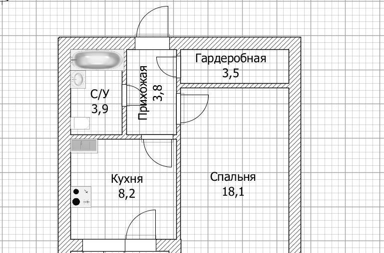 квартира г Уфа р-н Октябрьский ул Набережная р. Уфы 71 фото 24