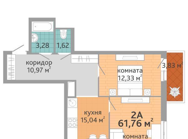 квартира г Екатеринбург Геологическая ул Краснолесья 108/1 фото 1