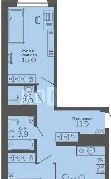 квартира г Екатеринбург Ботаническая ул 8 Марта 204г фото 4