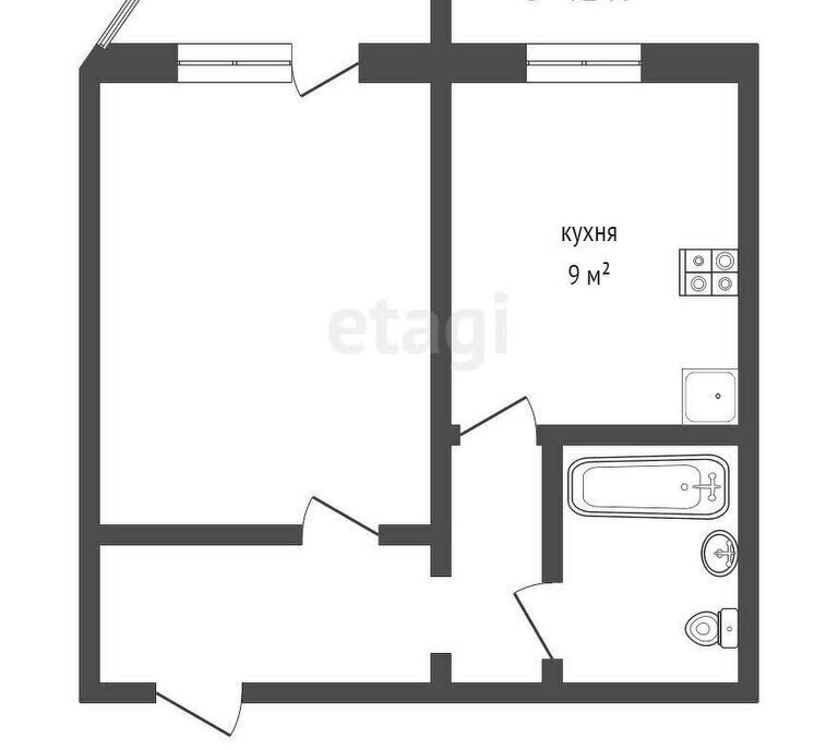 квартира г Междуреченск ул Лазо 10 фото 1