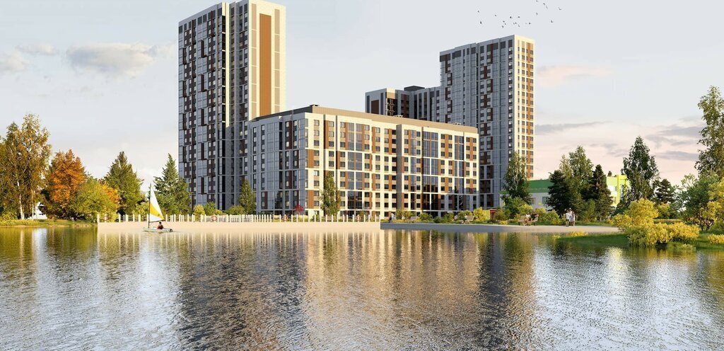 квартира г Екатеринбург Ботаническая Уктус жилой комплекс Ривер Парк фото 7
