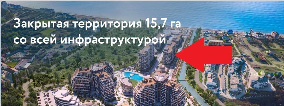 квартира г Феодосия пгт Коктебель ЖК СкайСоул Резорт фото 1