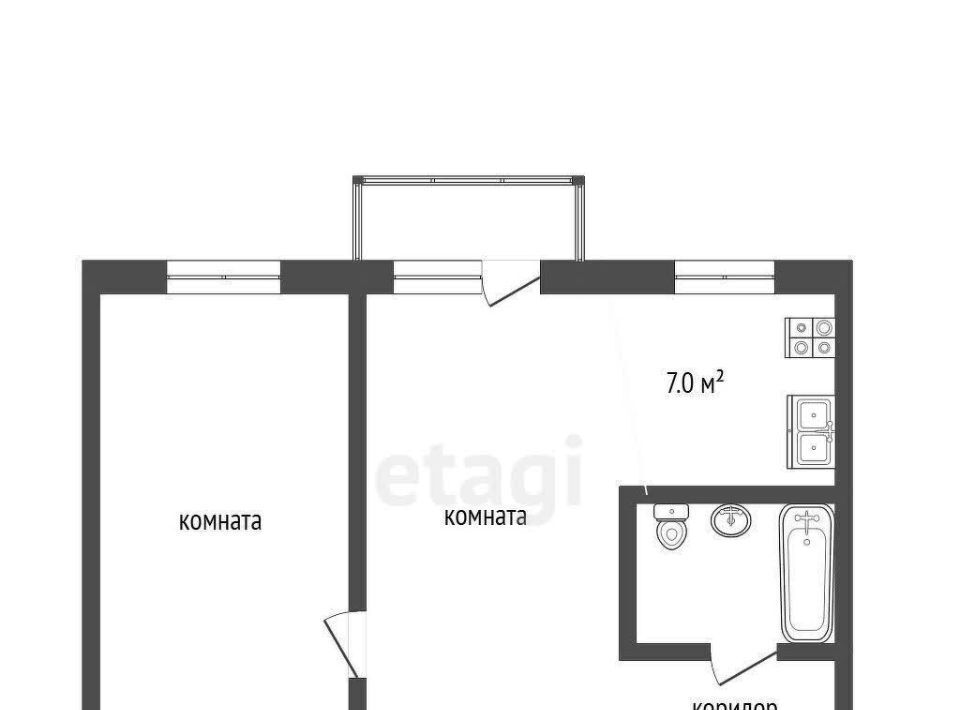 квартира г Ялта пер Толстого 4 фото 1