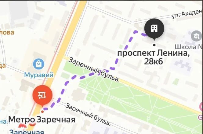 квартира г Нижний Новгород Заречная пр-кт Ленина 28к/6 фото 1