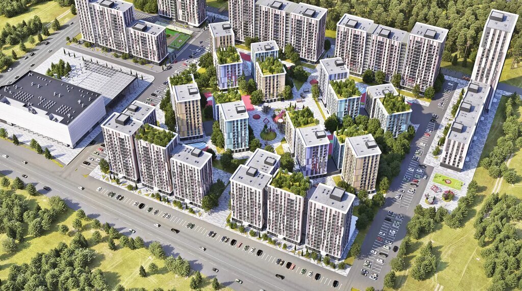 квартира г Ижевск 10-й микрорайон Культбаза микрорайон «Калинка Парк» фото 2