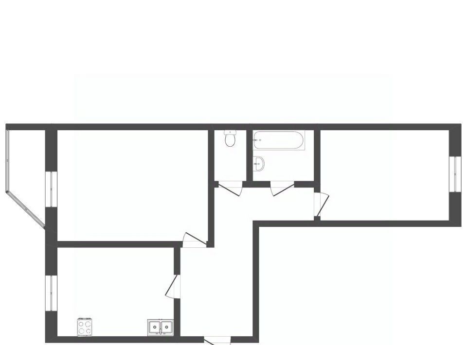 квартира г Сургут ул Мелик-Карамова 76в 23-й фото 2