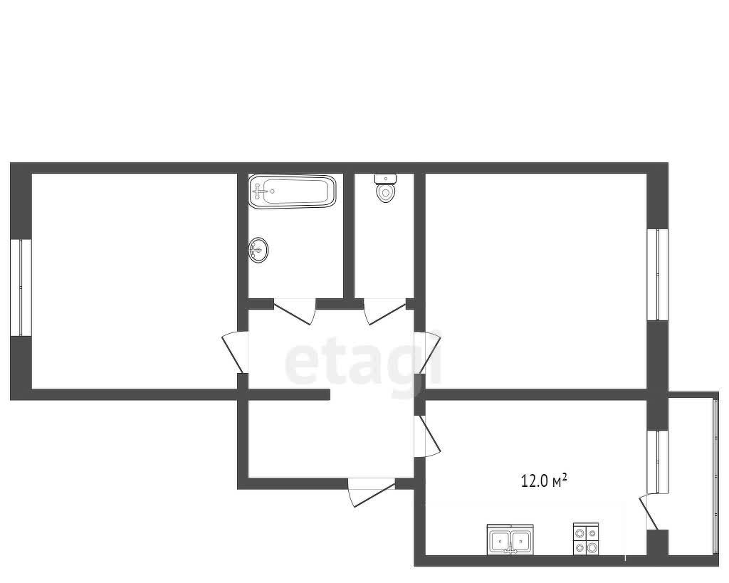 квартира г Тамбов ул Чичерина ул Ореховая 2 м-н, Московский фото 20