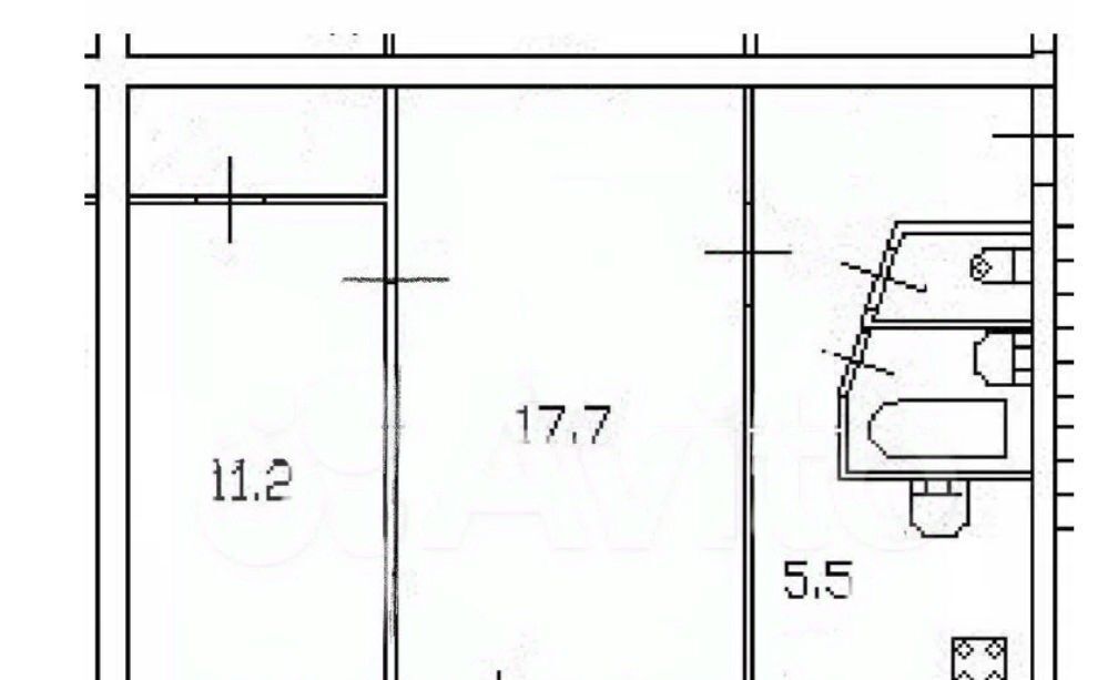 комната г Домодедово мкр Белые Столбы ул 2-я Московская 60 Домодедовская фото 2
