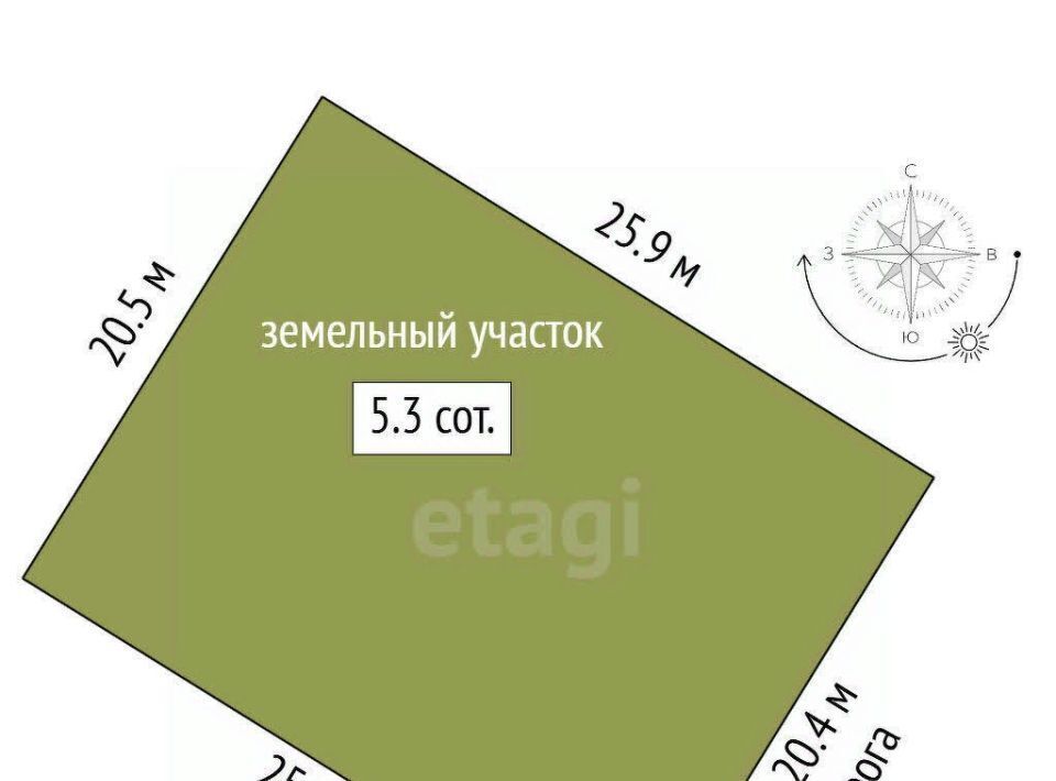 дом г Сургут № 45 Заречный СОТ, проезд Восьмой фото 2
