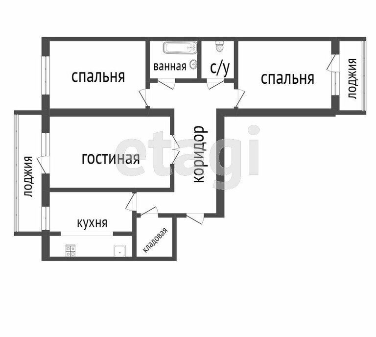 квартира г Ульяновск ул Самарская 23 фото 1