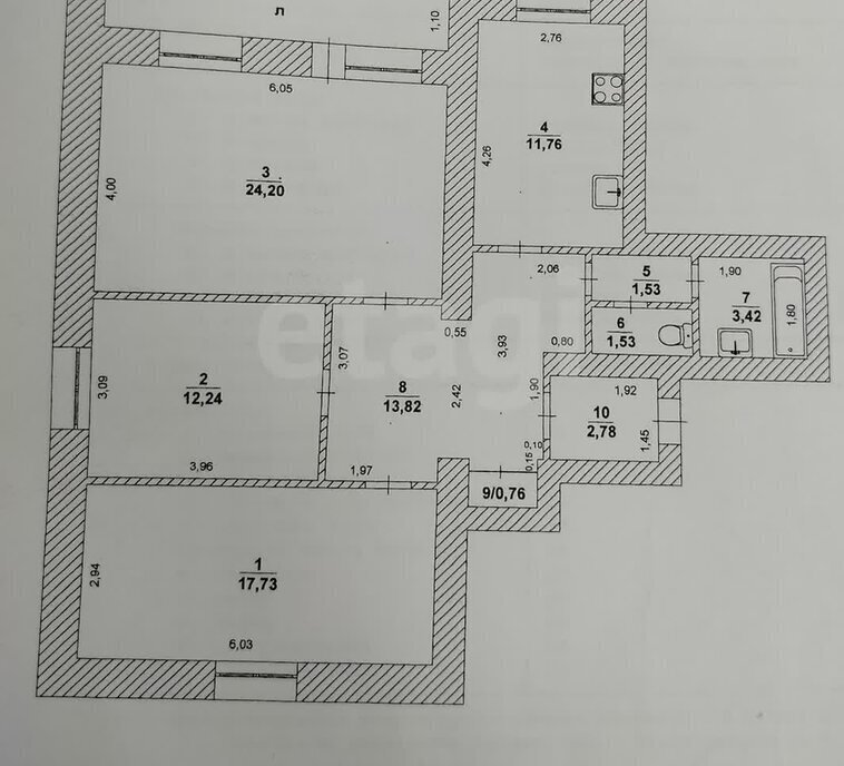 квартира г Ульяновск ул Карла Либкнехта 21 фото 1