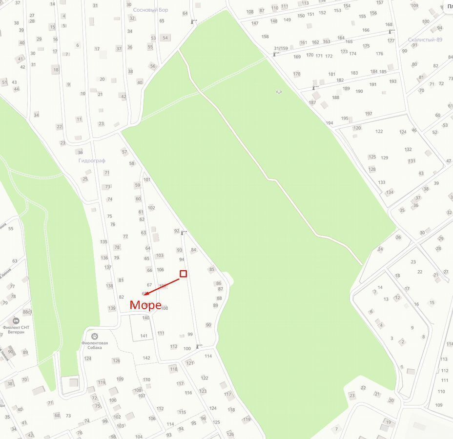 земля г Севастополь снт Гидрограф 95, Крым фото 3
