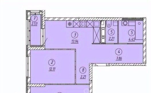 квартира г Тольятти р-н Автозаводский ЖК «Автограф» 18А кв-л фото 1
