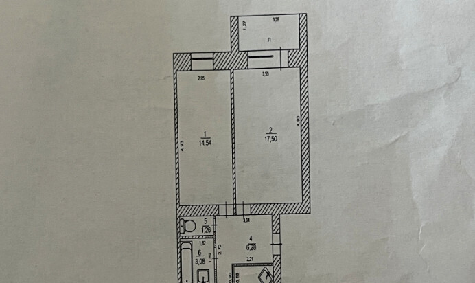квартира г Ульяновск Центр м-н, Средний Венец, 23а фото 18