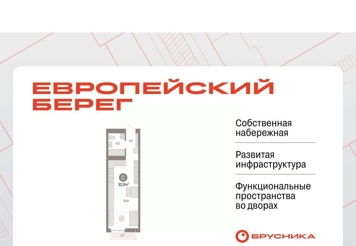 квартира г Новосибирск Речной вокзал Европейский Берег мкр фото 1