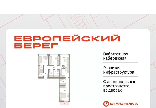 р-н Октябрьский Европейский Берег мкр фото