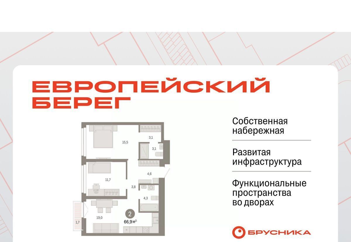 квартира г Новосибирск Речной вокзал Европейский Берег мкр фото 1