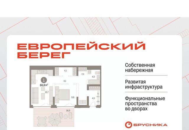 р-н Октябрьский Европейский Берег мкр фото