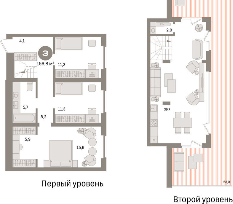 квартира г Екатеринбург Чкаловская ул Советских женщин фото 3