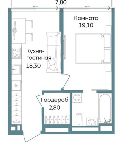 квартира курортный кластер Темпо фото